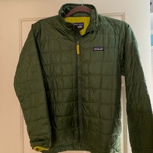 Patagonia kids nano puff quilted jacket